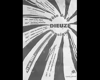 Création affiche pour fête de la musique